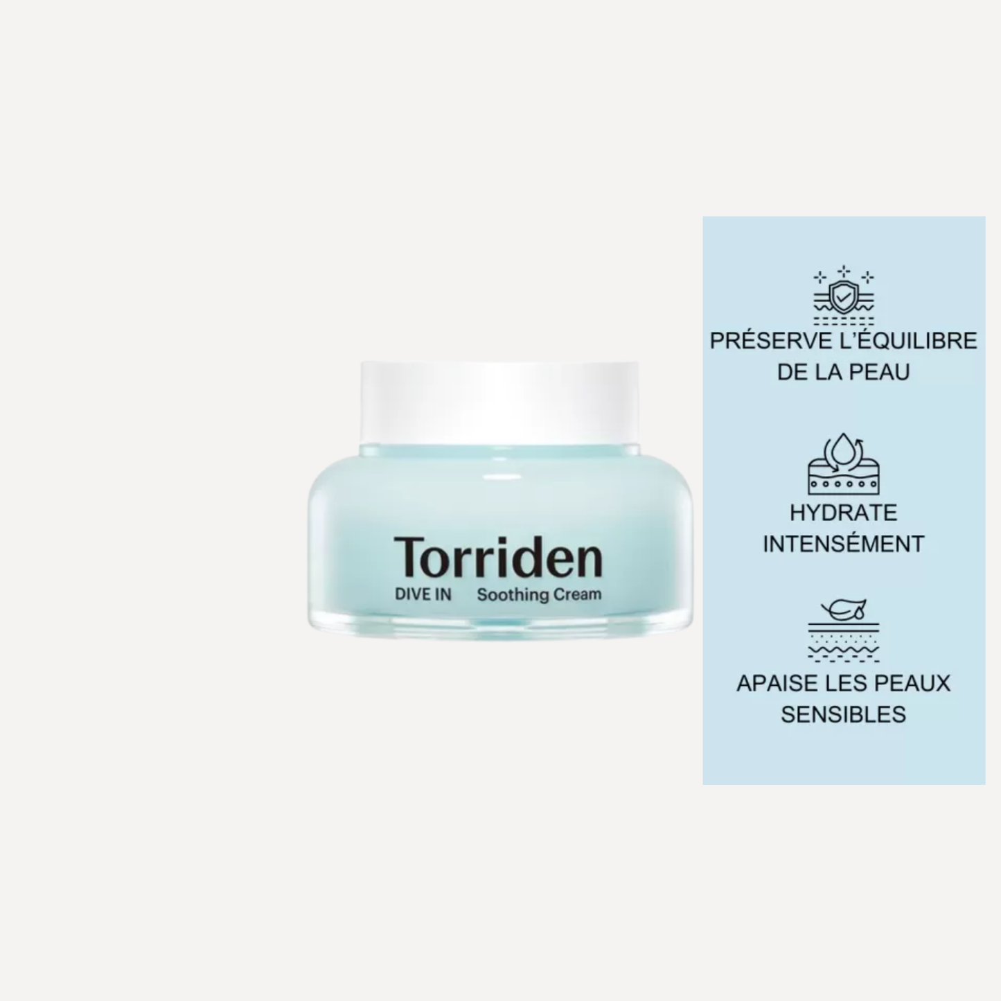 TORRIDEN - Low Molecular Hyaluronic Acid Soothing Cream (100 ml)