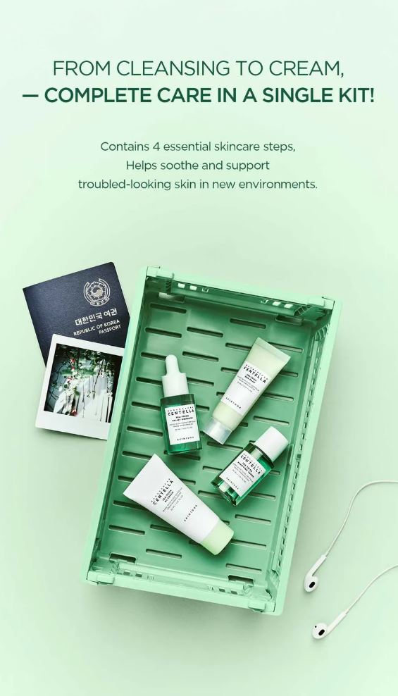 SKIN 1004 - Cica Tea-Trica Travel Kit
