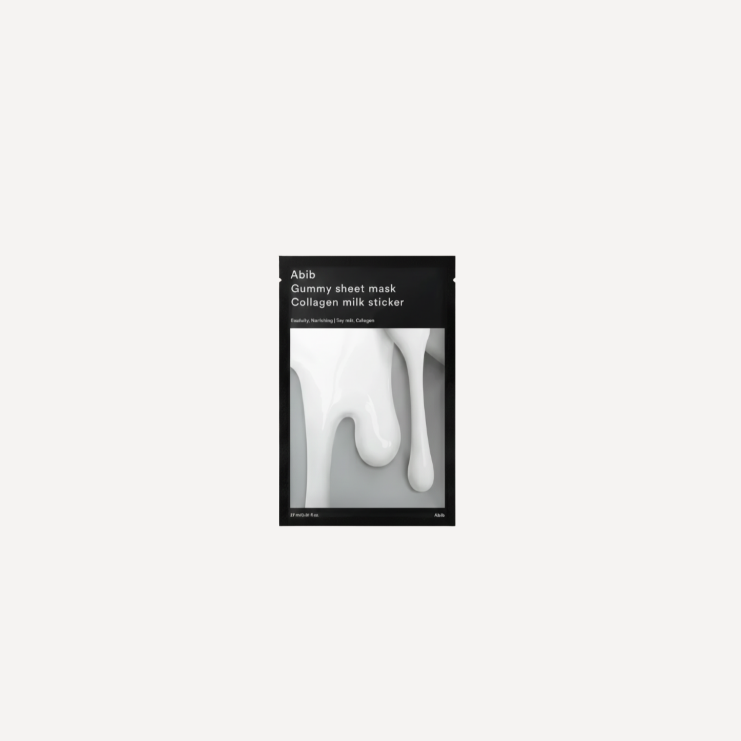 ABIB – Gum Sheet Mask Collagen Milk Sticker – 1ea