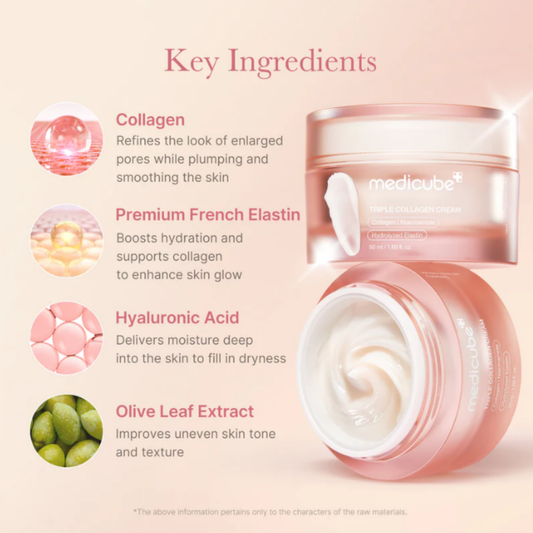MEDICUBE - Triple collagene cream (50ml)